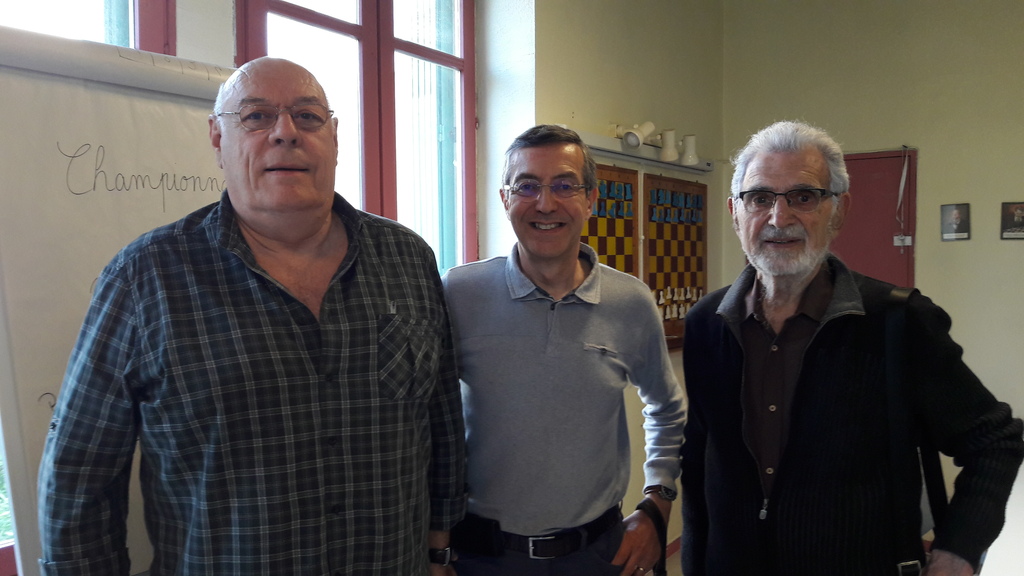 Louis, Christophe et Robert à Orange