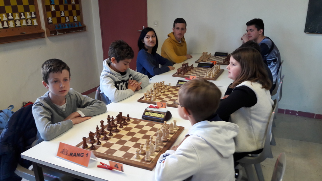 L'équipe de Caumont en N3 Jeunes le 8 mars 2020
