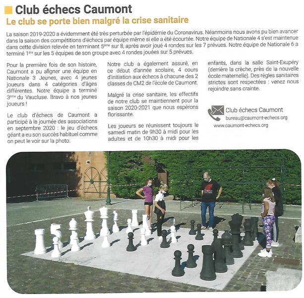 Article paru dans Caumont Mag n°42 de novembre 2020