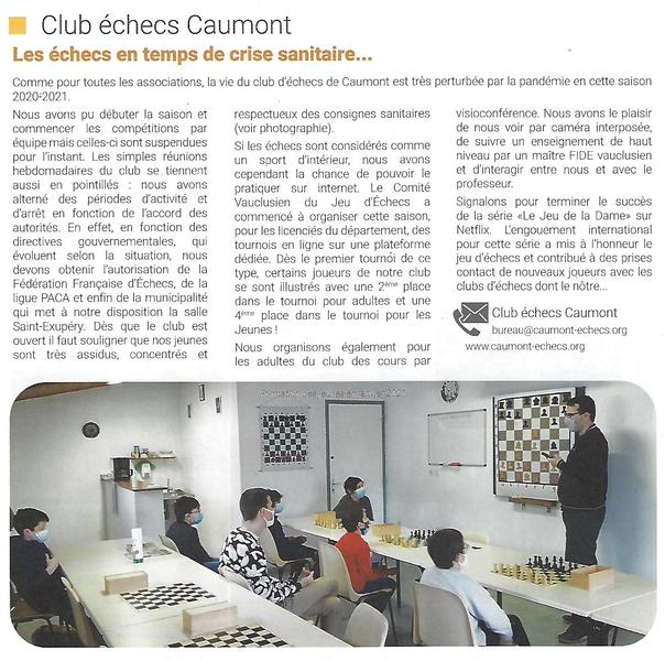 Article paru dans Caumont Mag n°43 de mars 2021