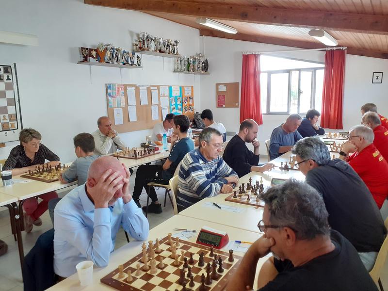 Ronde 1 de N4 à Caumont le 14 octobre 2023