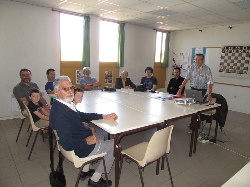 Une partie des participants à l'A.G. du 02/09/2017