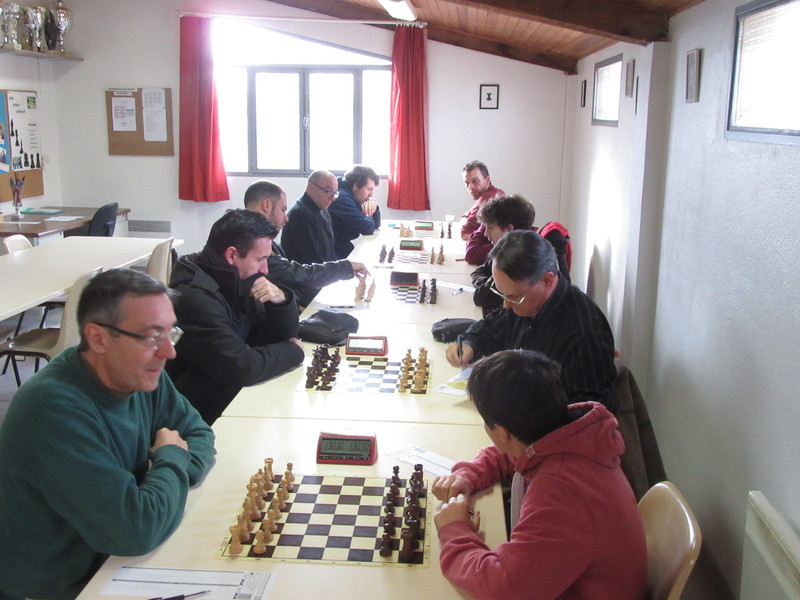 L'équipe de fer de Caumont N5 le 15 décembre 2018