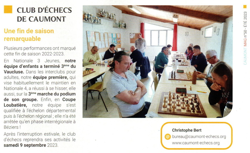 Article paru dans Caumont Mag n° 50 / Eté 2023
