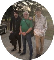 Victor, Jean et Samuel à Morières
