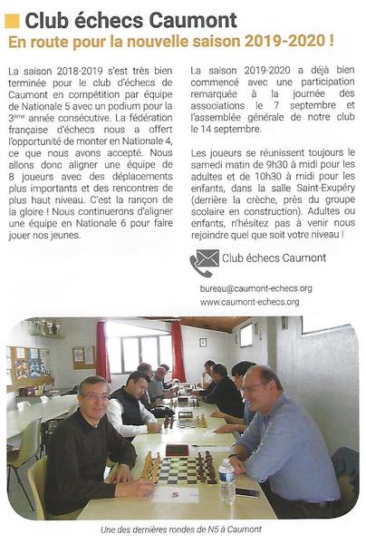 Article paru dans Caumont Mag n°40 d'octobre 2019