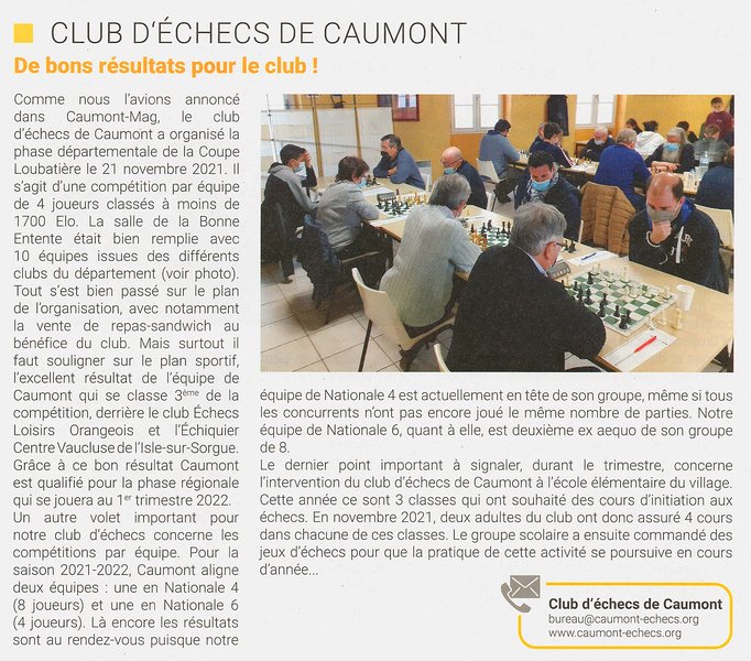 Article paru dans Caumont Mag n°46 de février 2022