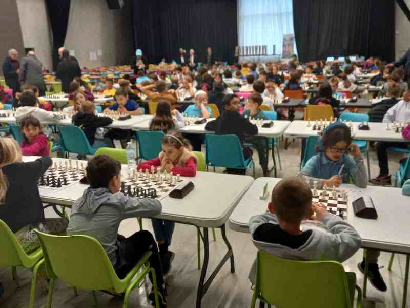 La salle de compétition à Aubagne