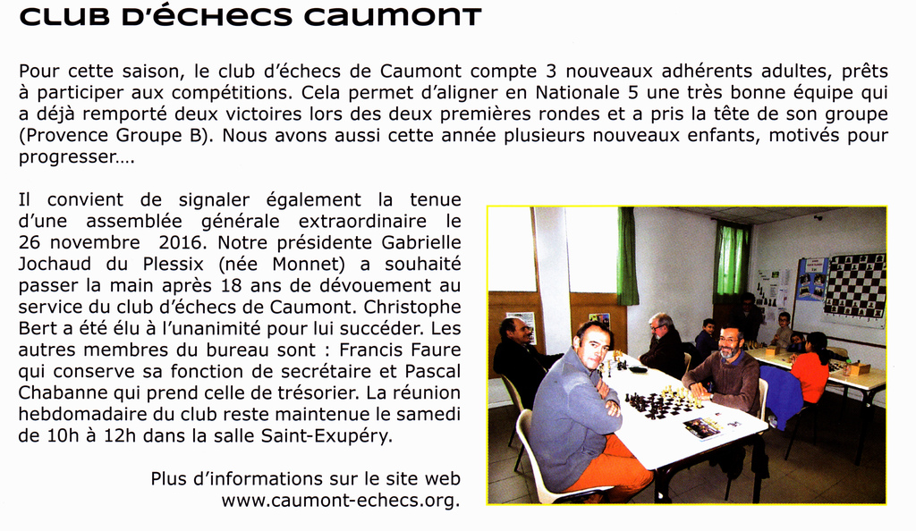 Article paru dans Caumont Mag n°32 de décembre 2016