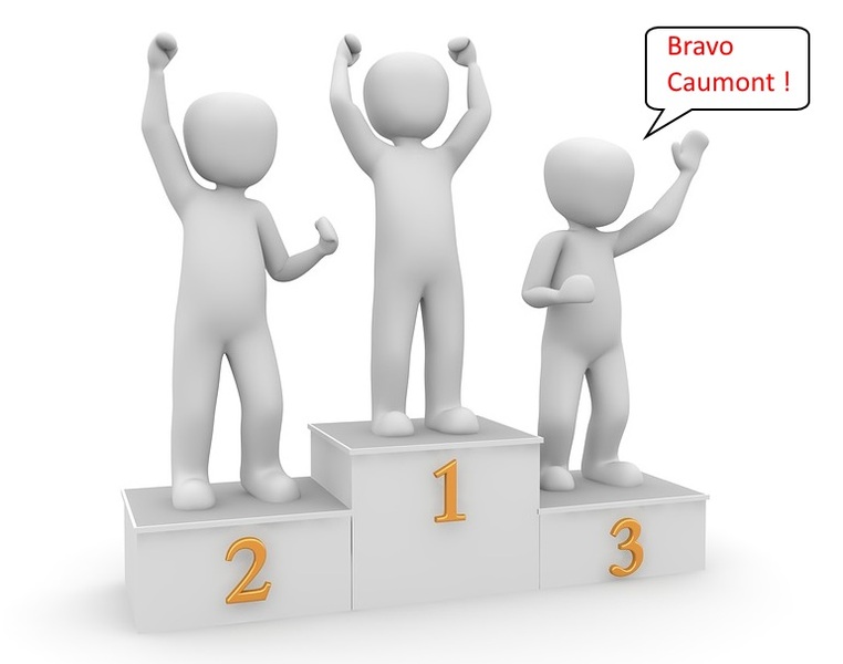 Podium glorieux de Caumont en N6