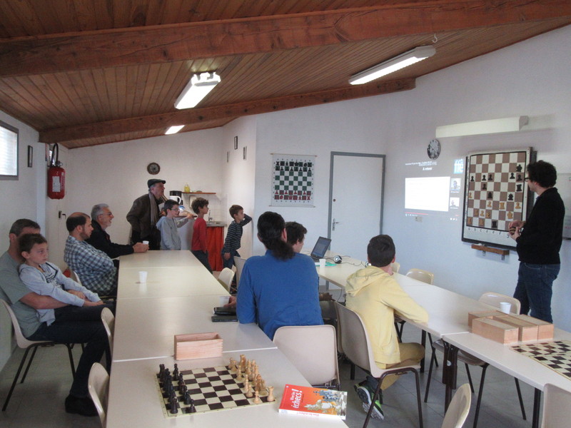 Projection de la vidéo de la FFE à Caumont
