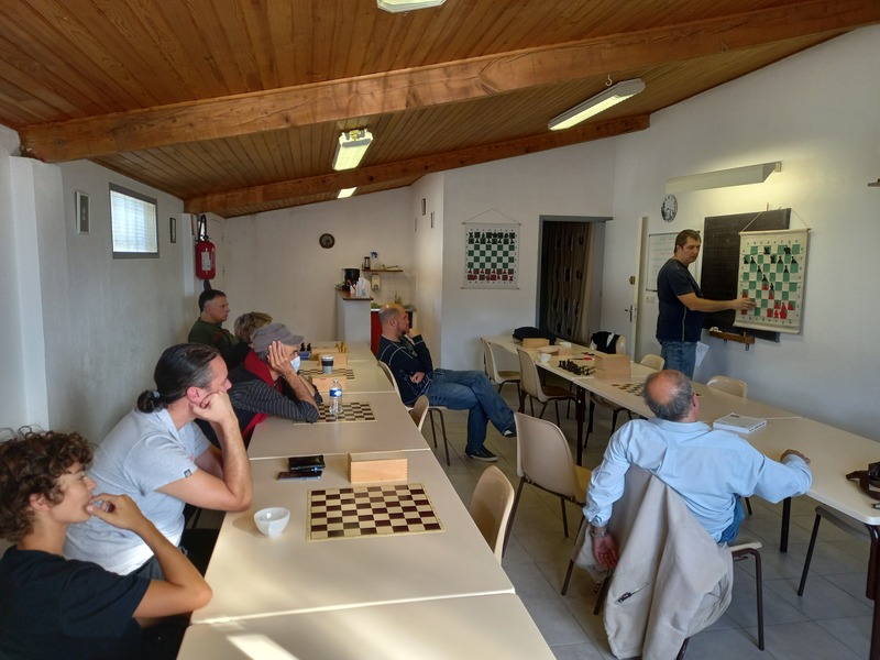 Cours d'échecs à Caumont le 22 octobre 2022
