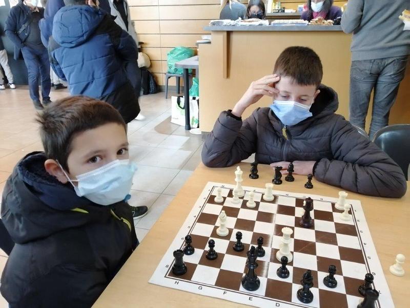 Matéo et Nathan à Sérignan le 5 décembre 2021