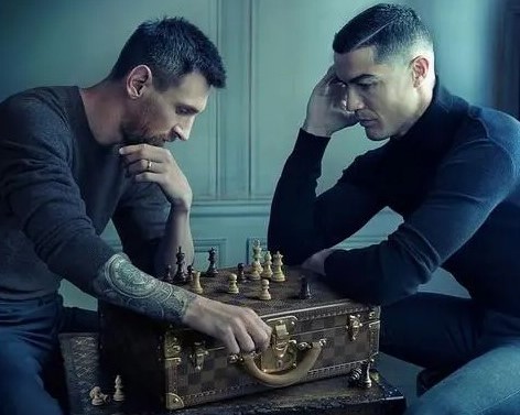 Deux joueurs de la ronde 3 : on reconnait Messi de Caumont et Ronaldo de Meyreuil