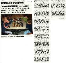 2005 Championnat de Vaucluse Jeune (à Caumont)