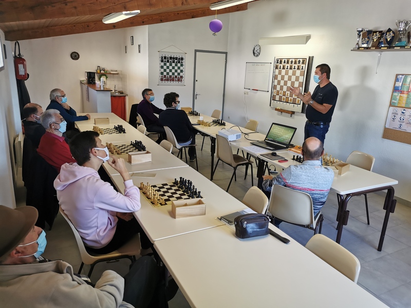 Cours d'échecs avec Christo Dimitrov le 17 octobre 2020